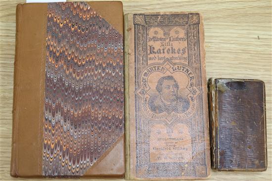 A small collection of 18th and 19th century books,